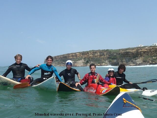 Mundial waveski 2011, Portugal, Praia Santa Cruz