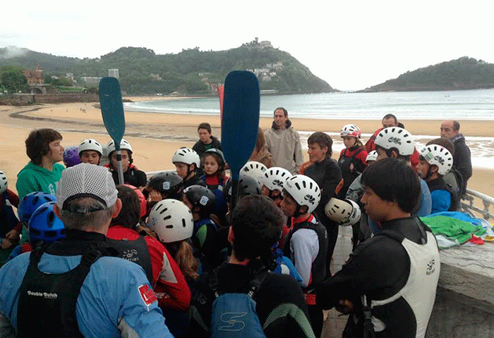 Copa Escolares KAYAK SURF 2014