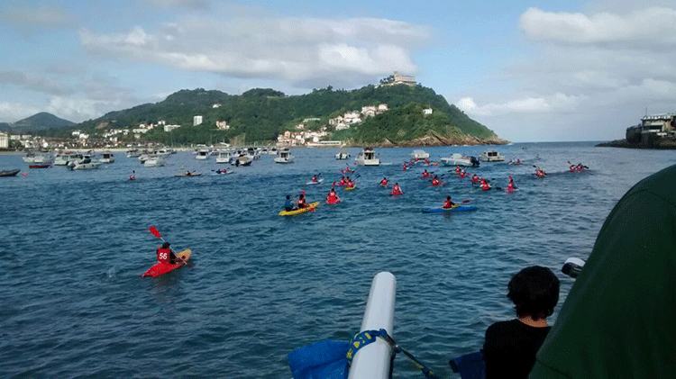 XIII Travesía Kayak de Mar 2015 DONOSTIA- PASAIA - DONOSTIA