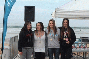 Campeonato de Euskadi de kayak surf. Zarautz 2015