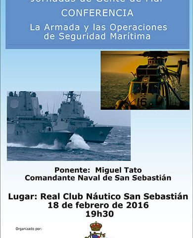 CONFERENCIA La Armada y las Operaciones de Seguridad Marítima