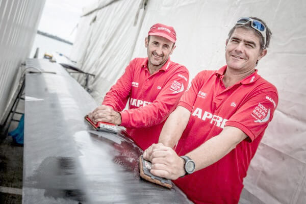 equipo de tierra del MAPFRE