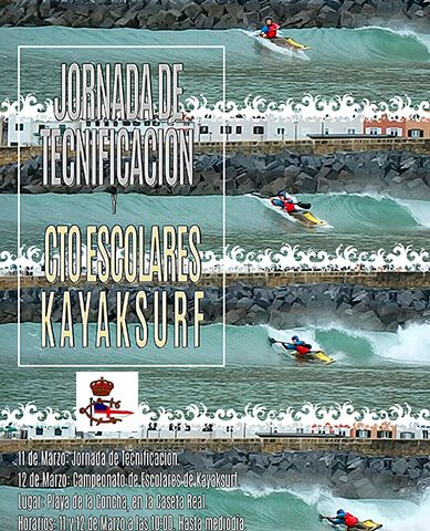 CAMPEONATO ESCOLARES KAYAK SURF