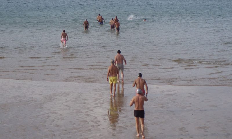 2008 ultimo baño del año