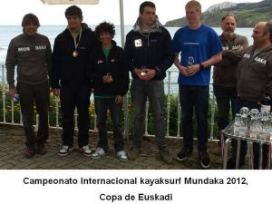 Campeonato Internacional kayaksurf Mundaka 2012, Copa de Euskadi