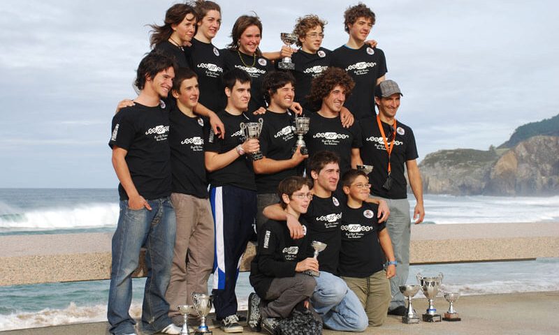 Equipo en Bakio 2008