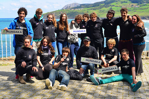 Mundaka 2013. Equipo RCNSS