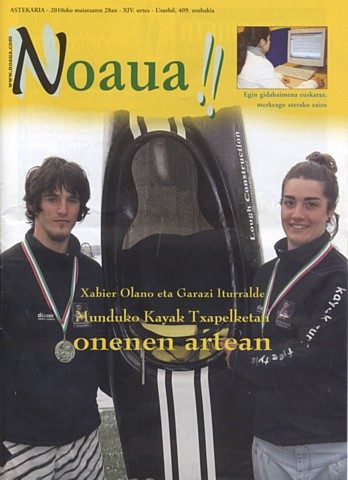 Portada de Noaua! mayo 2010